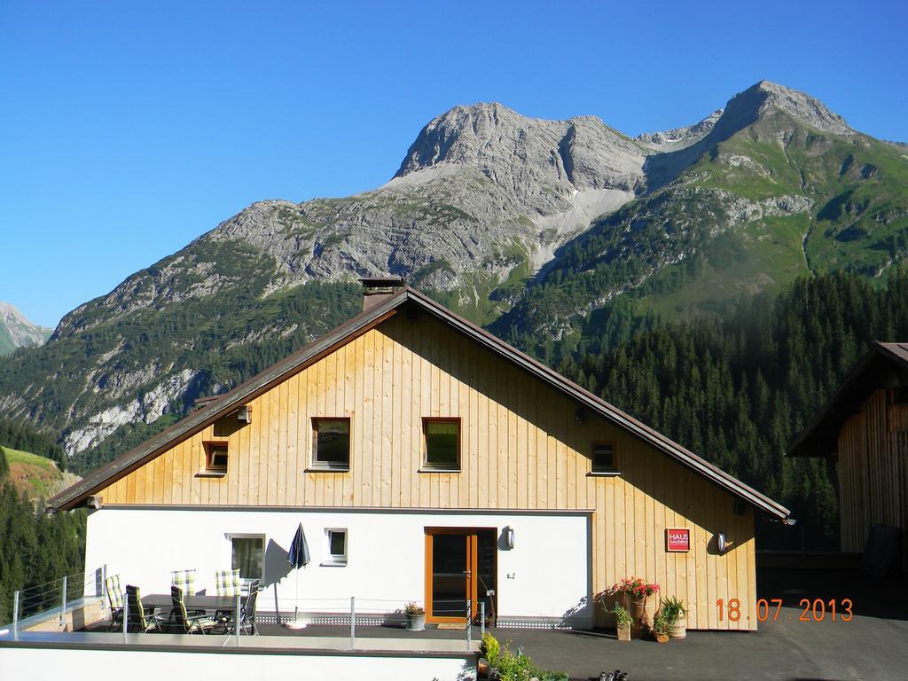 Ferienwohnung Haus Gaudenz Warth  Exterior foto